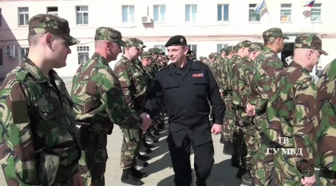Свердловские омоновцы отправились в очередную командировку на Кавказ