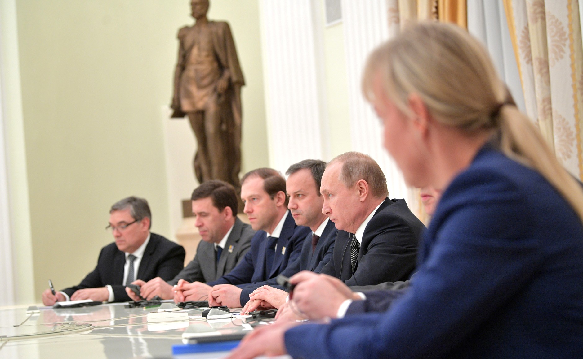 Путин встретился с инспекционной комиссией МБВ Путин встретился с инспекционной комиссией МБВ