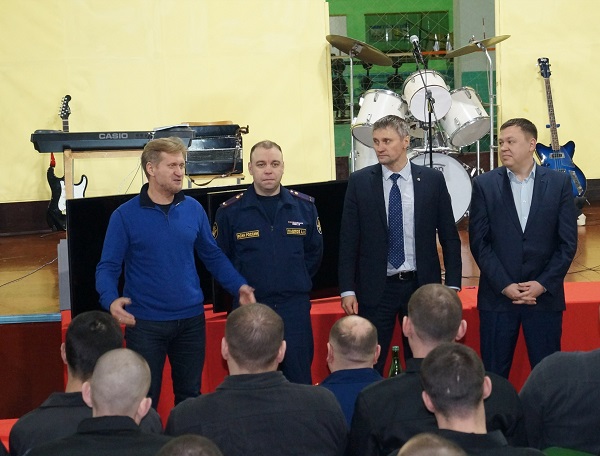 Андрей Рожков побывал в нижнетагильской колонии Андрей Рожков побывал в нижнетагильской колонии