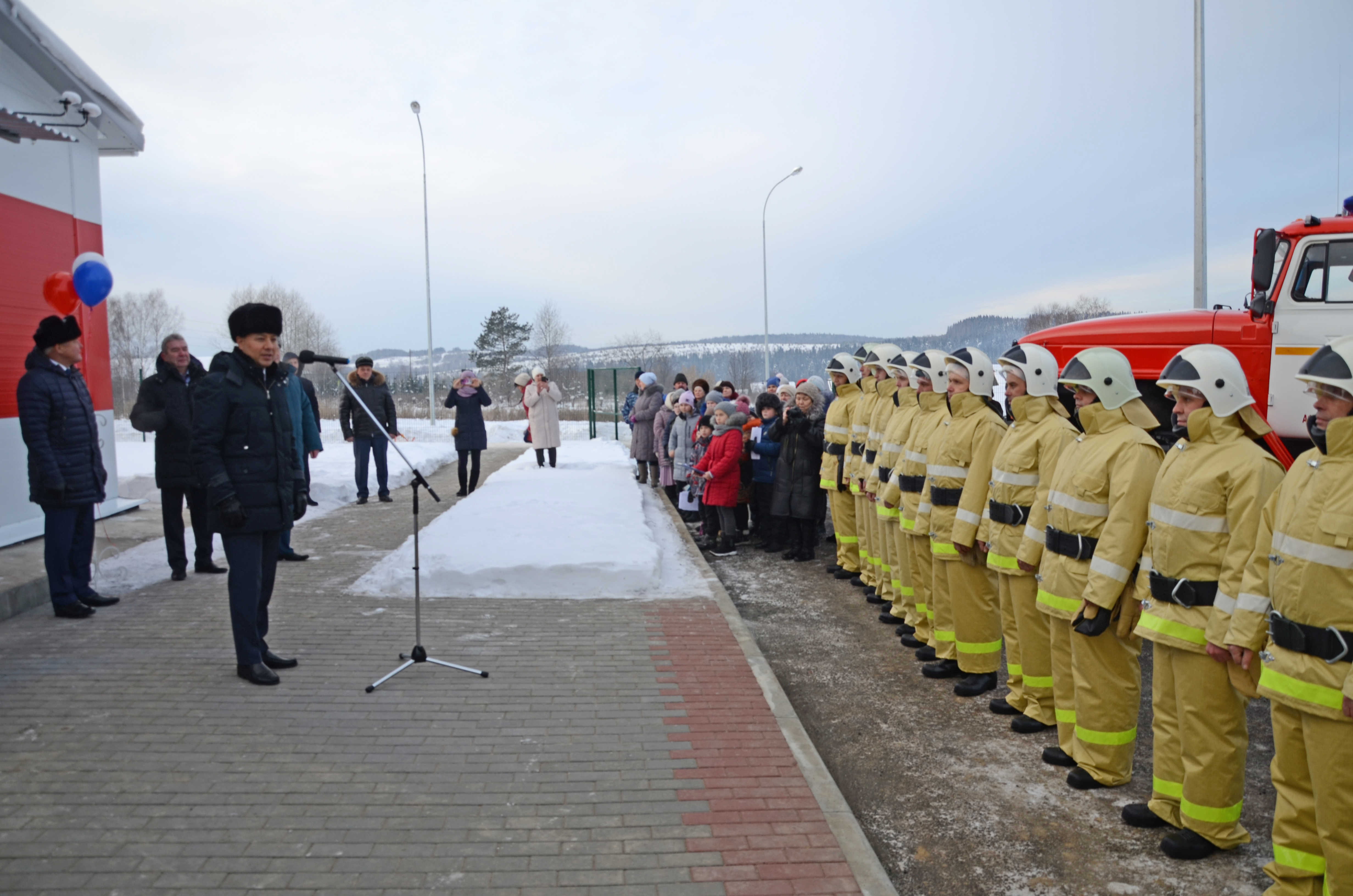 В Свердловской области открыли новое пожарное депо В Свердловской области открыли новое пожарное депо
