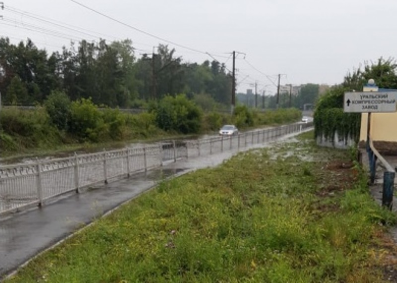 Екатеринбург и пригород на одно утро превратились в Венецию