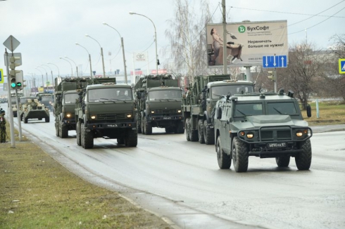 Впервые в параде Победы в Екатеринбурге примут участие установки «Малка» и «Мста-С»